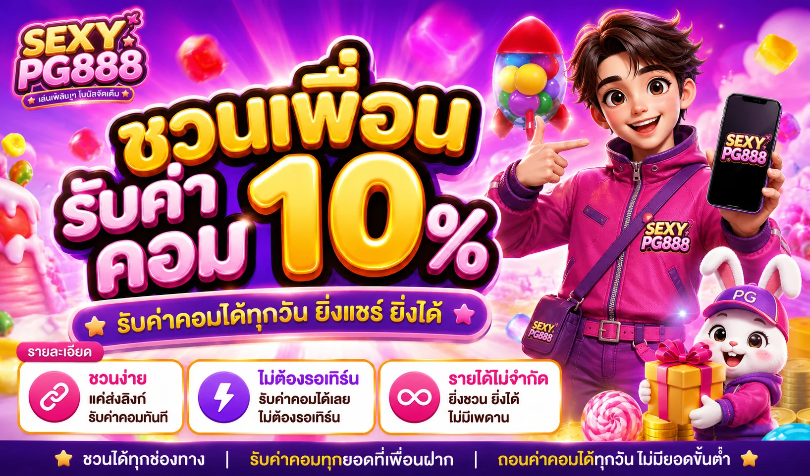 SexyPG888 เว็บตรง สล็อต PG | ทางเข้าเล่น